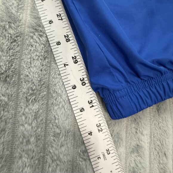 Vintage Polo Sport Ralph Lauren Pants Mens Medium Track Wind Blue Joggers Flag - Picture 6 of 12